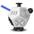 12-Sided Fidget Cube - Ultimate Stress Relief Toy for Anxiety, ADHD & Focus