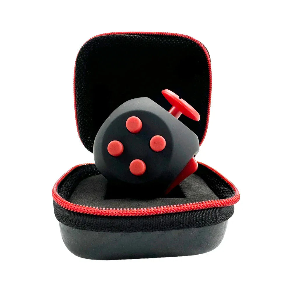 12-Sided Fidget Cube - Ultimate Stress Relief Toy for Anxiety, ADHD & Focus