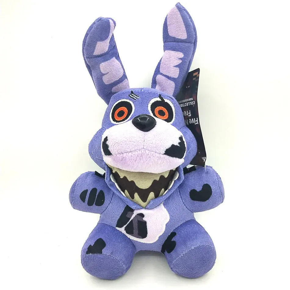 18cm FNAF Plush Toys Kawaii Freddys Animal Foxy Bonnie Bear Ribbit Stuffed Plush Toys In Stock Plush Birthday Gift For Kids AAA