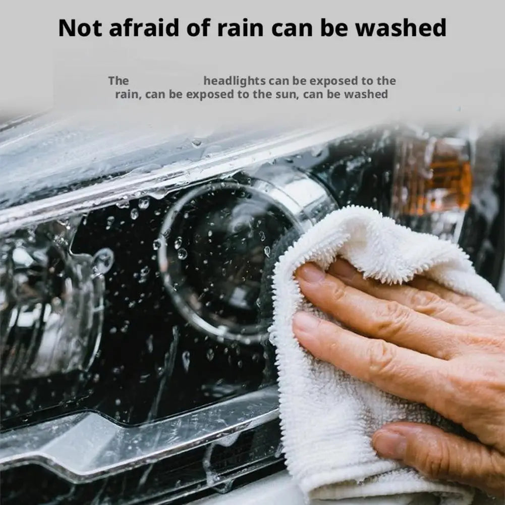 Automotive Headlight Restorer Headlight Refurbishment And Repair Fluid Kit Headlight Polishing Restoration Cleaning Tool