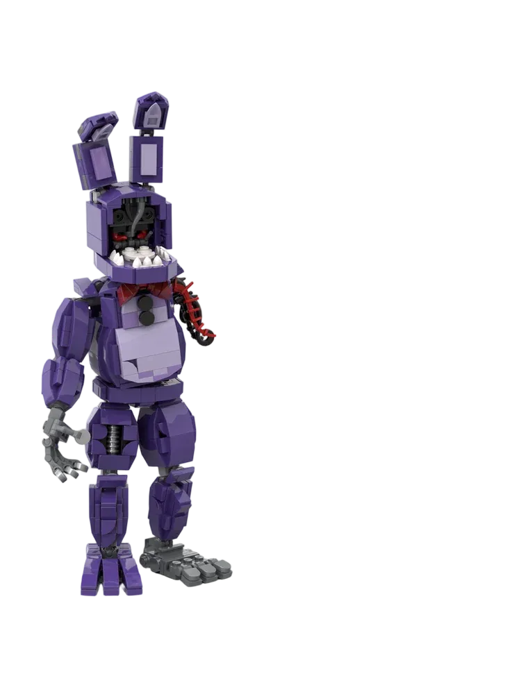 Building blocks set Withered Bonnie figurines accessory decoration adults bricks Decoration Christmas gift