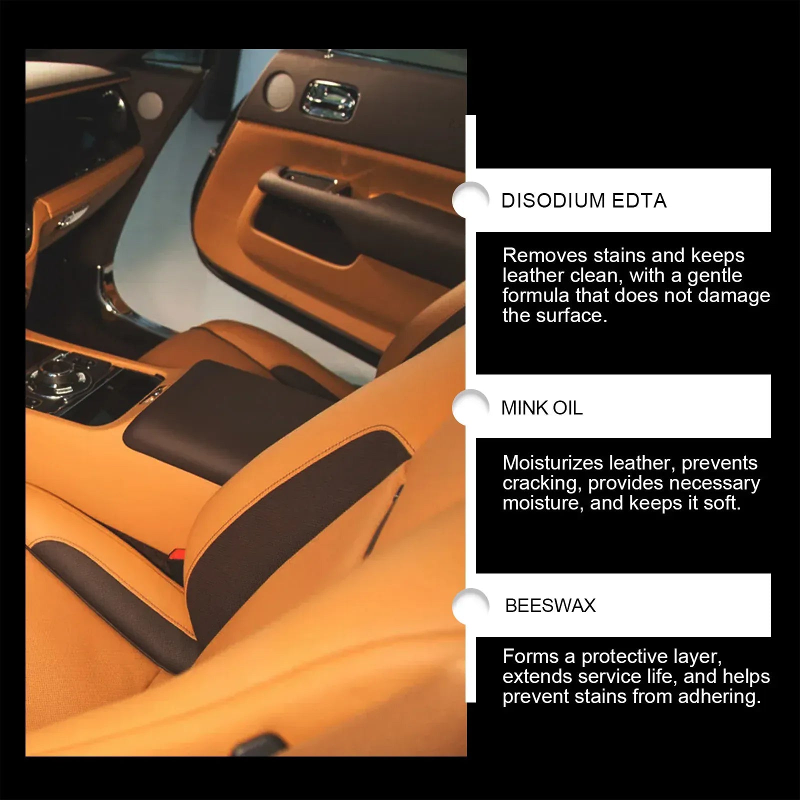 Car Leather Cleaning Cream