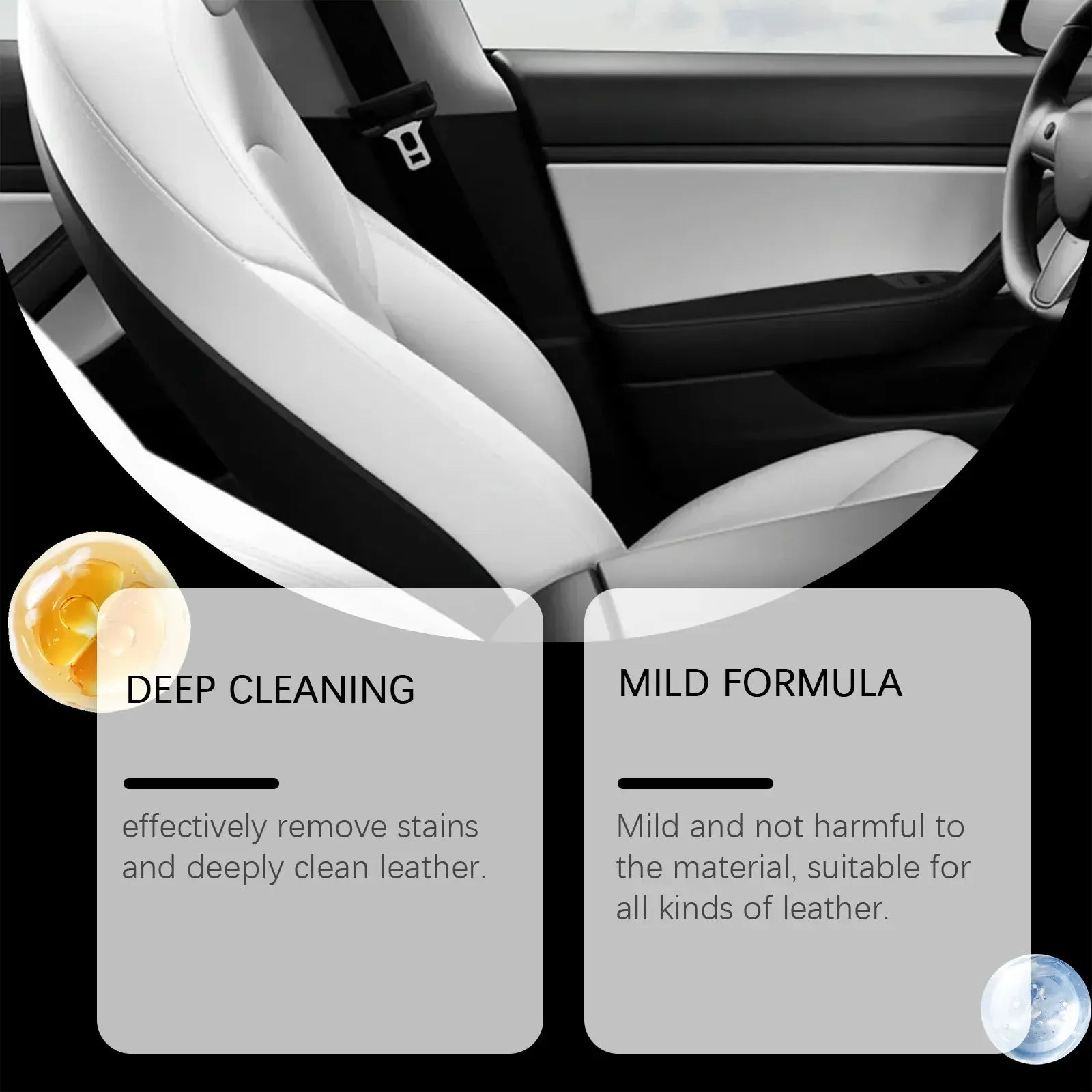 Car Leather Cleaning Cream