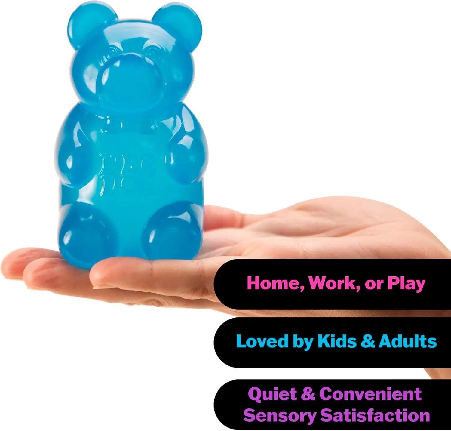 Cute Bear Stress Relief Squeeze Toy - Sensory Fidget Desk Decoration