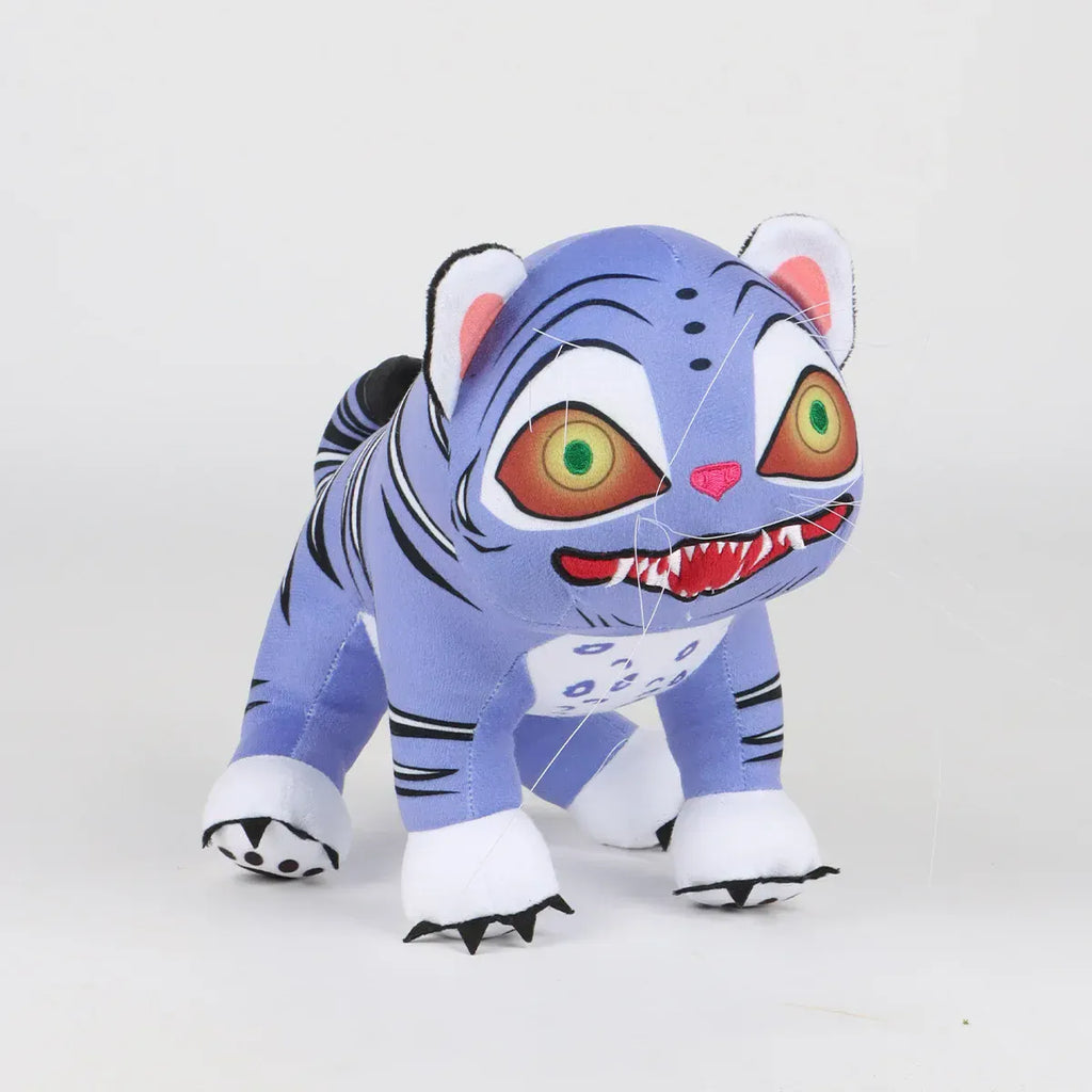 & Demon Hunters Tiger Plush Toy Demon Hunters Kpop Accessories Toy Tiger Plushie Doll K Pop Demon Hunters Merch Birthday Gift//