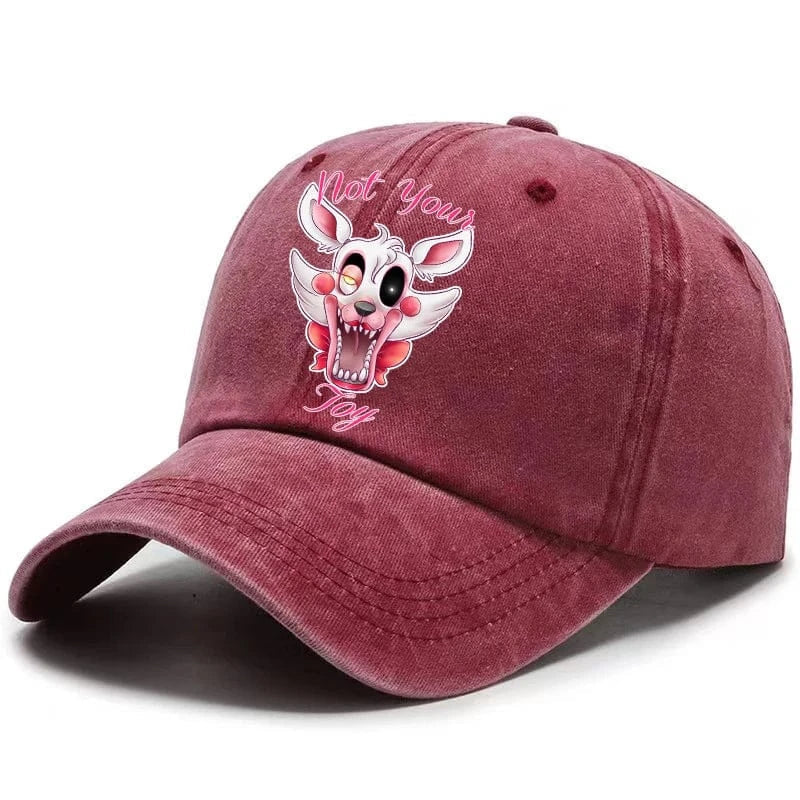 Five Nights At Freddys Baseball Cap Men Fnafs Anime Retro Sun Hat Boy Outdoor Sports Sunbonnet Adult Spring Autumn Headgear Gift