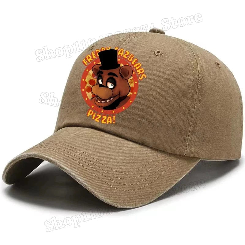 Five Nights At Freddys Baseball Cap Men Fnafs Anime Retro Sun Hat Boy Outdoor Sports Sunbonnet Adult Spring Autumn Headgear Gift
