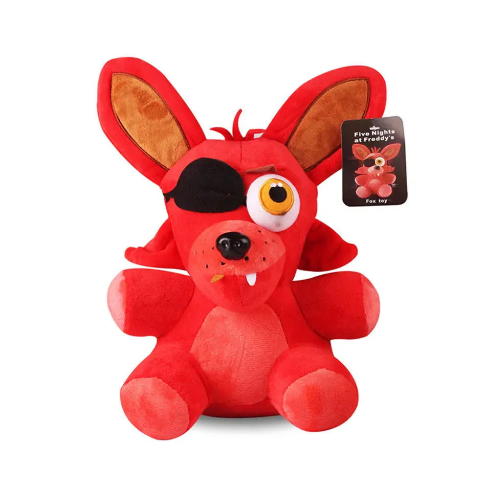 FNAF 18cm Plush Toys Bonnie Bear Foxy Cute Cartoon Stuffed Dolls Five Night at Freddy's Freddy Games Gift for Children