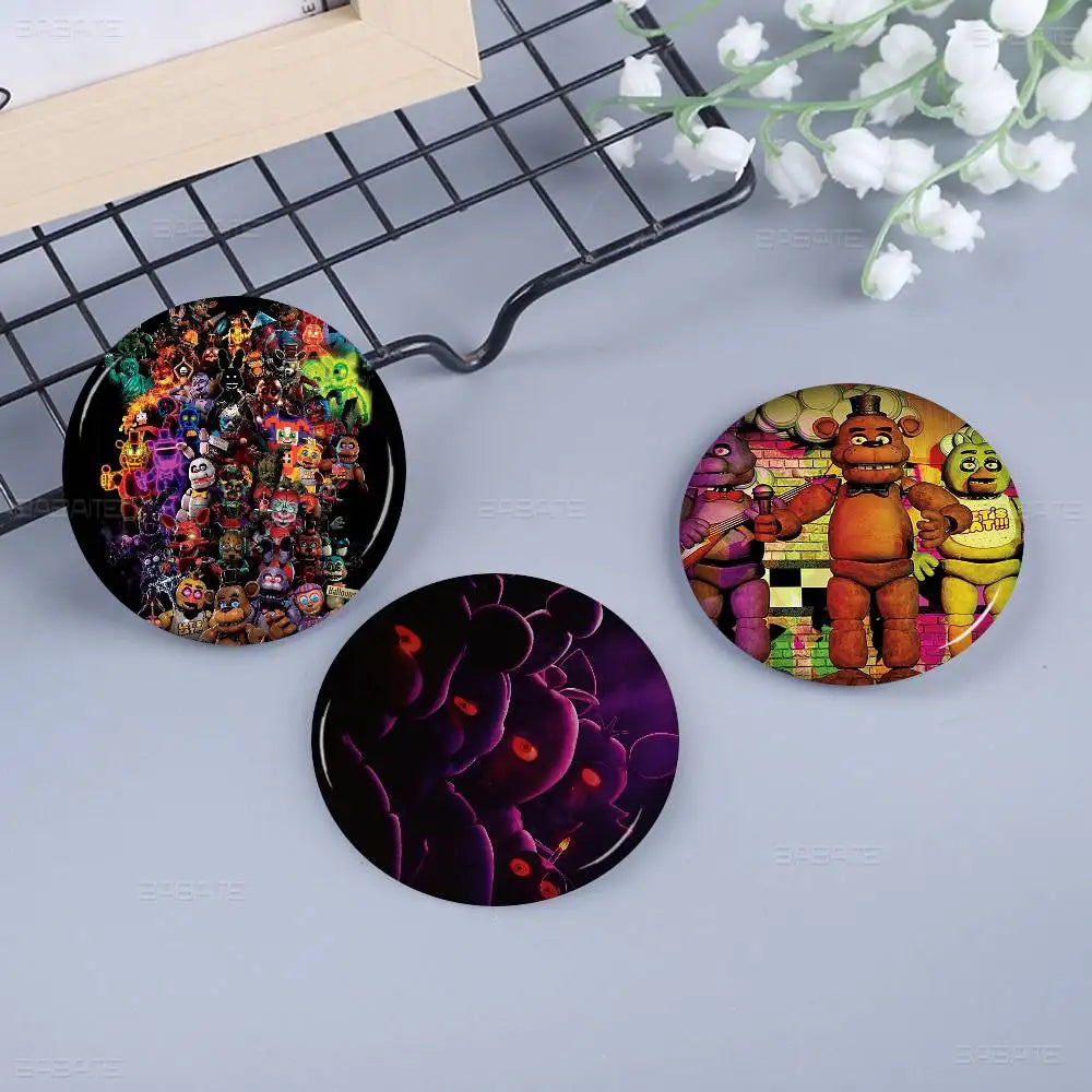 FNAF Game Security Breach Anime Brooches Cute Cartoon Badge Jacket Jeans Lapel Pin Gift Accessorie