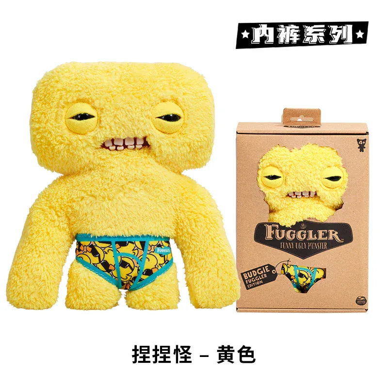 Fuggler Funny Ugly Monster Budgie Fuggler Edition Underpants Series Quirky Funny Tooth Monster Count Underoo McGoo Plush Dolls
