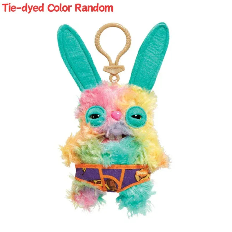 Fuggler Funny Ugly Monster Plush Toys Keychain Monster Rabbits Cute Stuffed Fugg Kawaii Peluche Dolls Pendants Gifts Kid 12CM