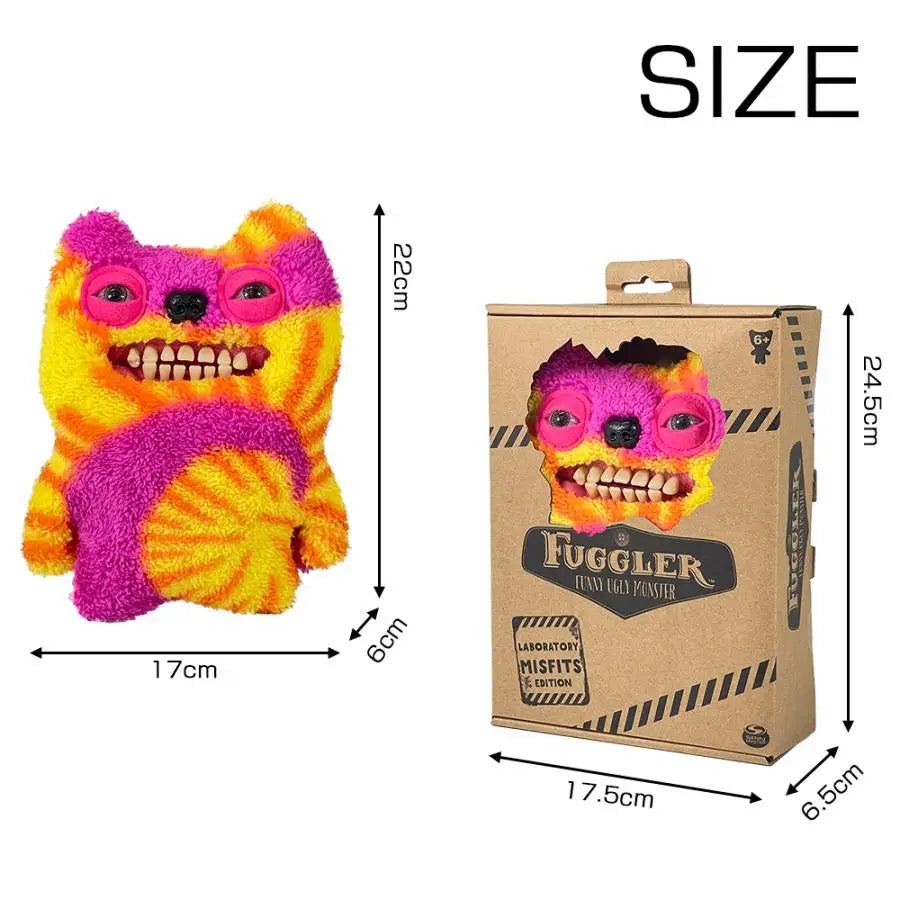 Fuggler Plush Budgie Fuggler Edition and Laboratory Misfits Edition British Brand Funny Ugly Monster Toy