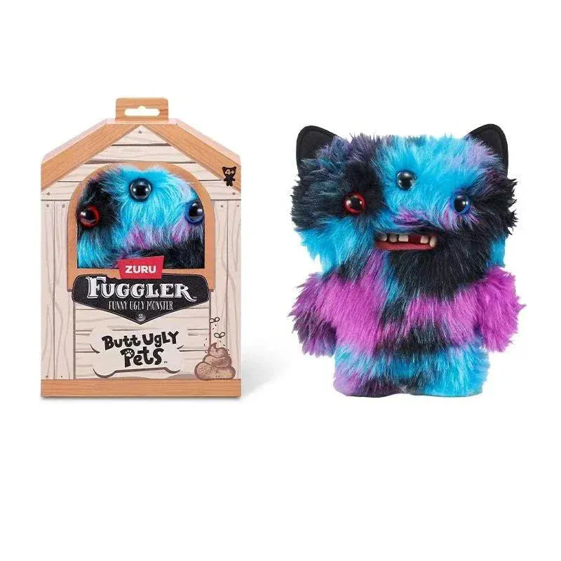 Fuggler Plush Toys Butt Ugly Monster Teeth Pets Series Mr Buttons Golden Retriever Fugg Stuffed Animal Fuggs Peluche Dolls 23CM