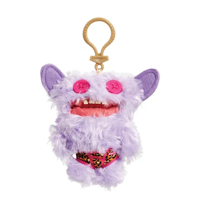 Fuggler Soft Plush Dolls Keychain Ugly Grin Cute Teeth Monster Pendant Fugg Cartoon Funny Backpack Keyring Accessories Gifts11CM
