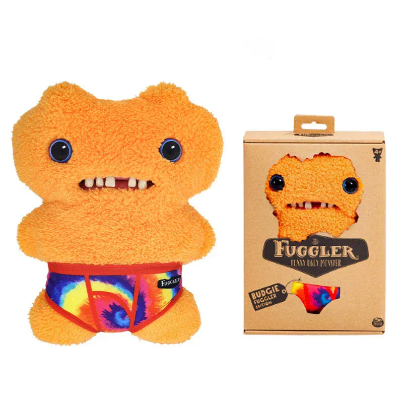 Fuggler WideEyed Tooths Monster Plush Dolls Soft Fuggler Stuffed Pants Gap Toothed McGoo‌ ‌Monstrosity Peluche Toys