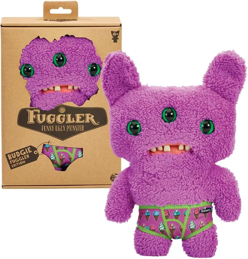 Fuggler WideEyed Tooths Monster Plush Dolls Soft Fuggler Stuffed Pants Gap Toothed McGoo‌ ‌Monstrosity Peluche Toys