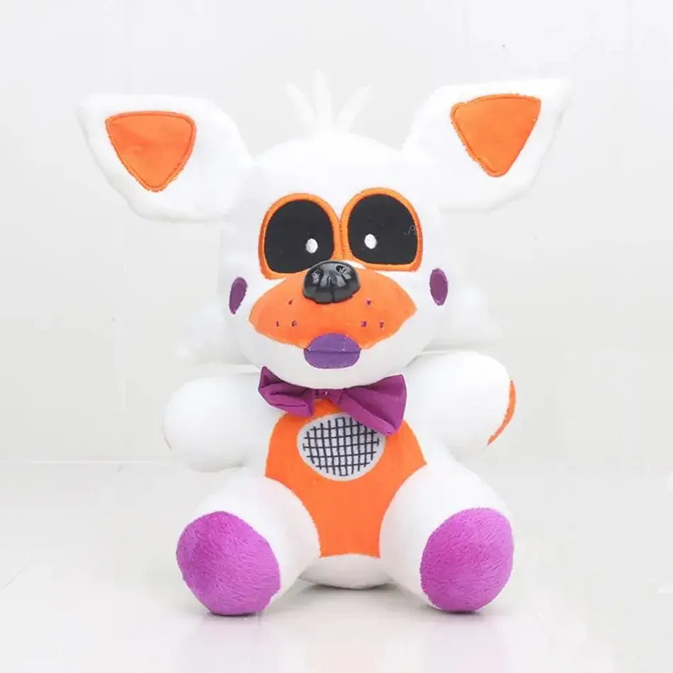 HOT 18cm FNAF Plush Toys Kawaii Freddys Animal Foxy Bonnie Bear Ribbit Stuffed Plush Toys In Stock Plush Birthday Gift For Kids