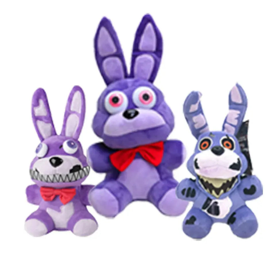 HOT 18cm FNAF Plush Toys Kawaii Freddys Animal Foxy Bonnie Bear Ribbit Stuffed Plush Toys In Stock Plush Birthday Gift For Kids