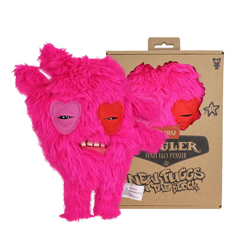 Hot Fuggler Funny Ugly Monster Doll Old Tooth Plush Budgie Fuggler Edition Stuffed Doll Toys Collectible Gifts