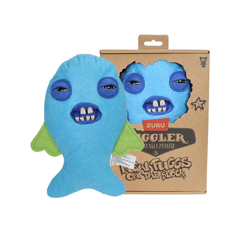 Hot Fuggler Funny Ugly Monster Doll Old Tooth Plush Budgie Fuggler Edition Stuffed Doll Toys Collectible Gifts