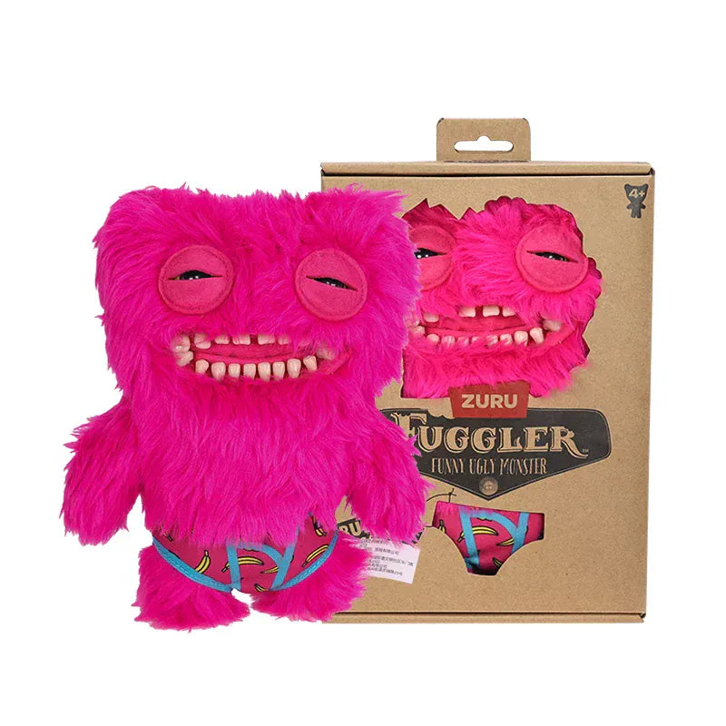 Hot Fuggler Funny Ugly Monster Doll Old Tooth Plush Budgie Fuggler Edition Stuffed Doll Toys Collectible Gifts