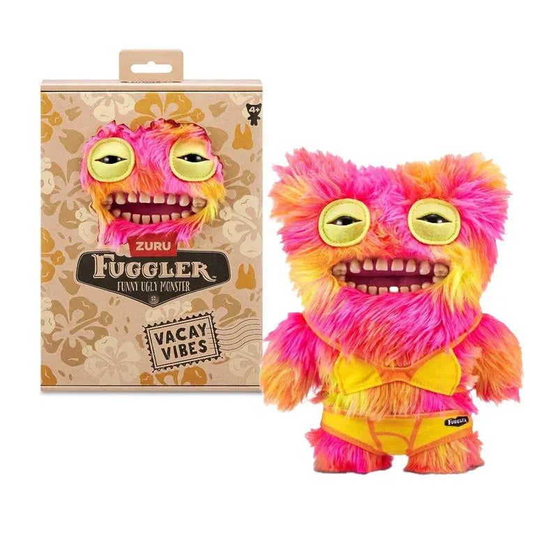Hot Fuggler Funny Ugly Monster Doll Old Tooth Plush Budgie Fuggler Edition Stuffed Doll Toys Collectible Gifts