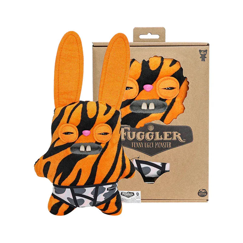 Hot Fuggler Funny Ugly Monster Doll Old Tooth Plush Budgie Fuggler Edition Stuffed Doll Toys Collectible Gifts