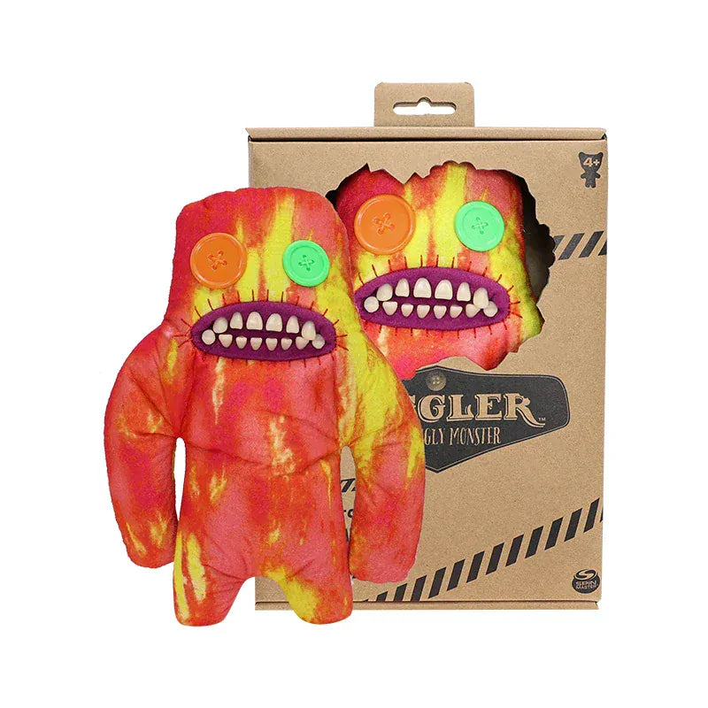 Hot Fuggler Funny Ugly Monster Doll Old Tooth Plush Budgie Fuggler Edition Stuffed Doll Toys Collectible Gifts