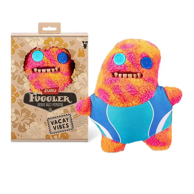 Hot Fuggler Funny Ugly Monster Doll Old Tooth Plush Budgie Fuggler Edition Stuffed Doll Toys Collectible Gifts