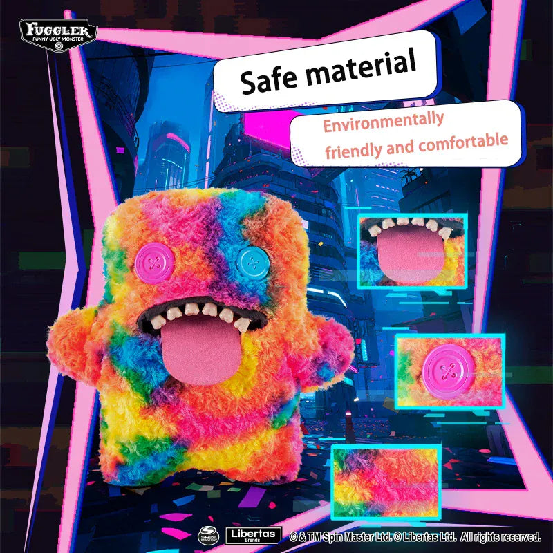 Original Fuggler Funny Ugly Teeth Monsters Plush Toys Fuggler Kawaii Soft Bigg Fugg Plushies Pillows Cute Pleuche Doll Gift 47CM
