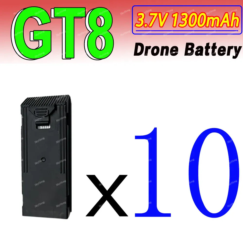 Original LSRC GT8 Drone Battery 3.7V 1300MAh Battery For GT8 RC Quadcopter Replacement Battery GT8 Accessory Parts